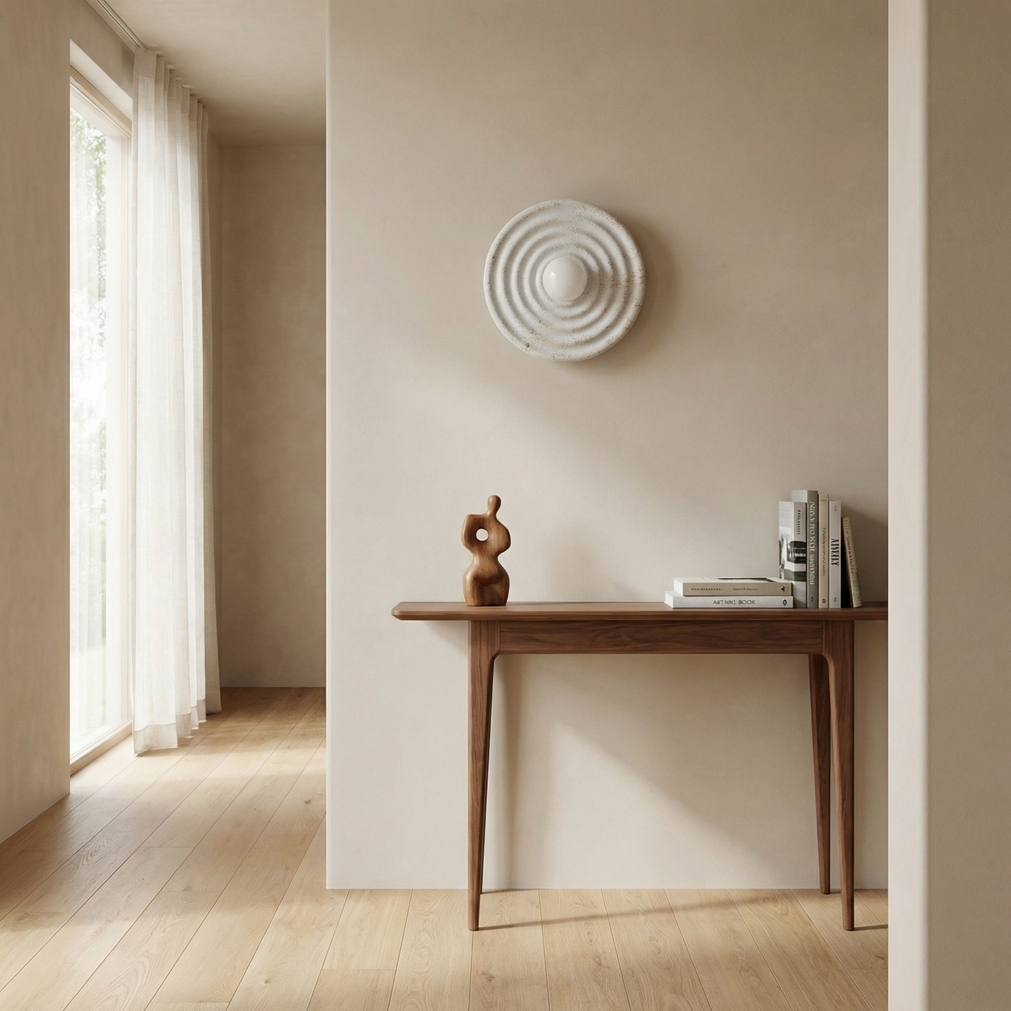 Lunar Waves Wall Sconce Ambiance View | Luxarmonie