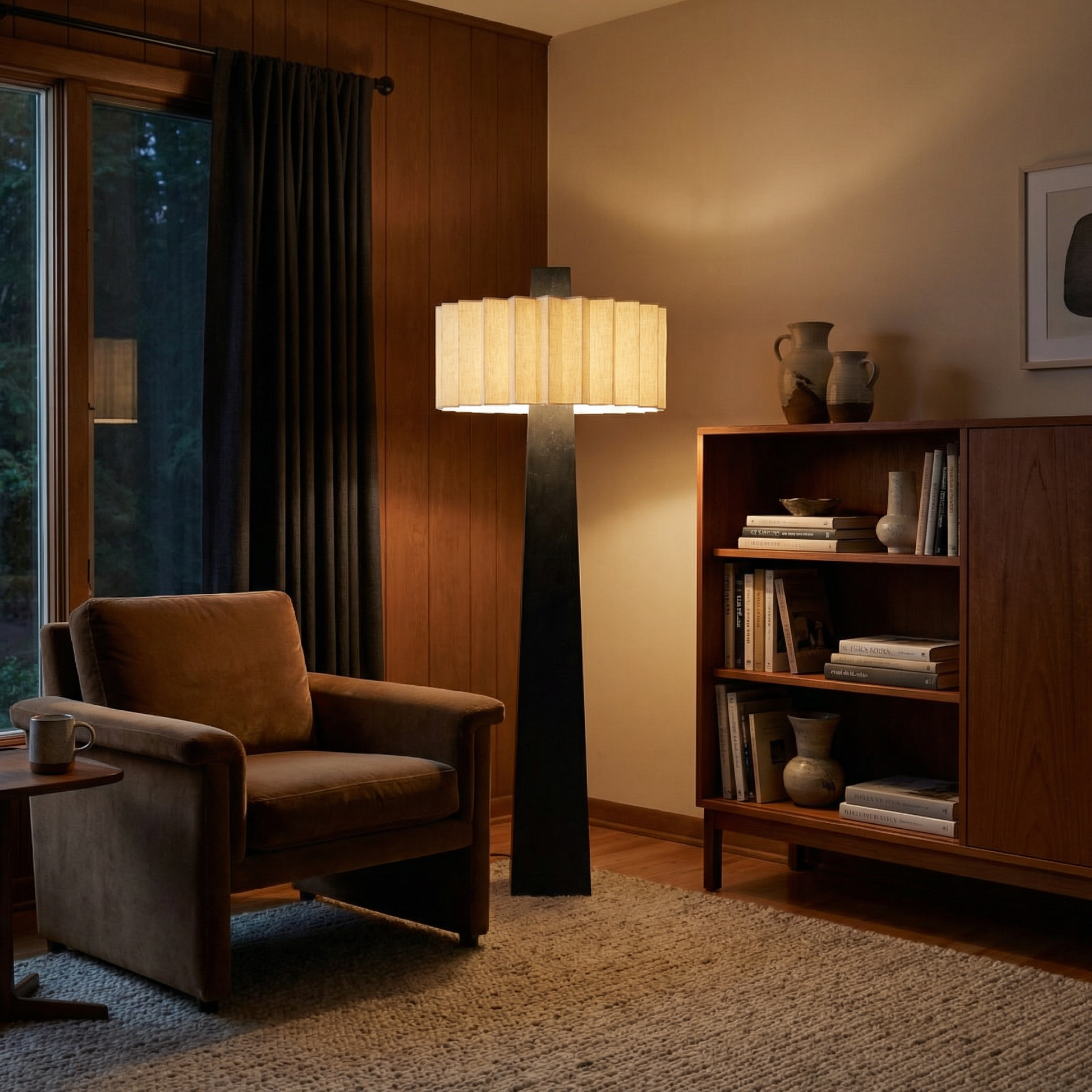 Scandinavische Tafellamp in Metaal – Noctura