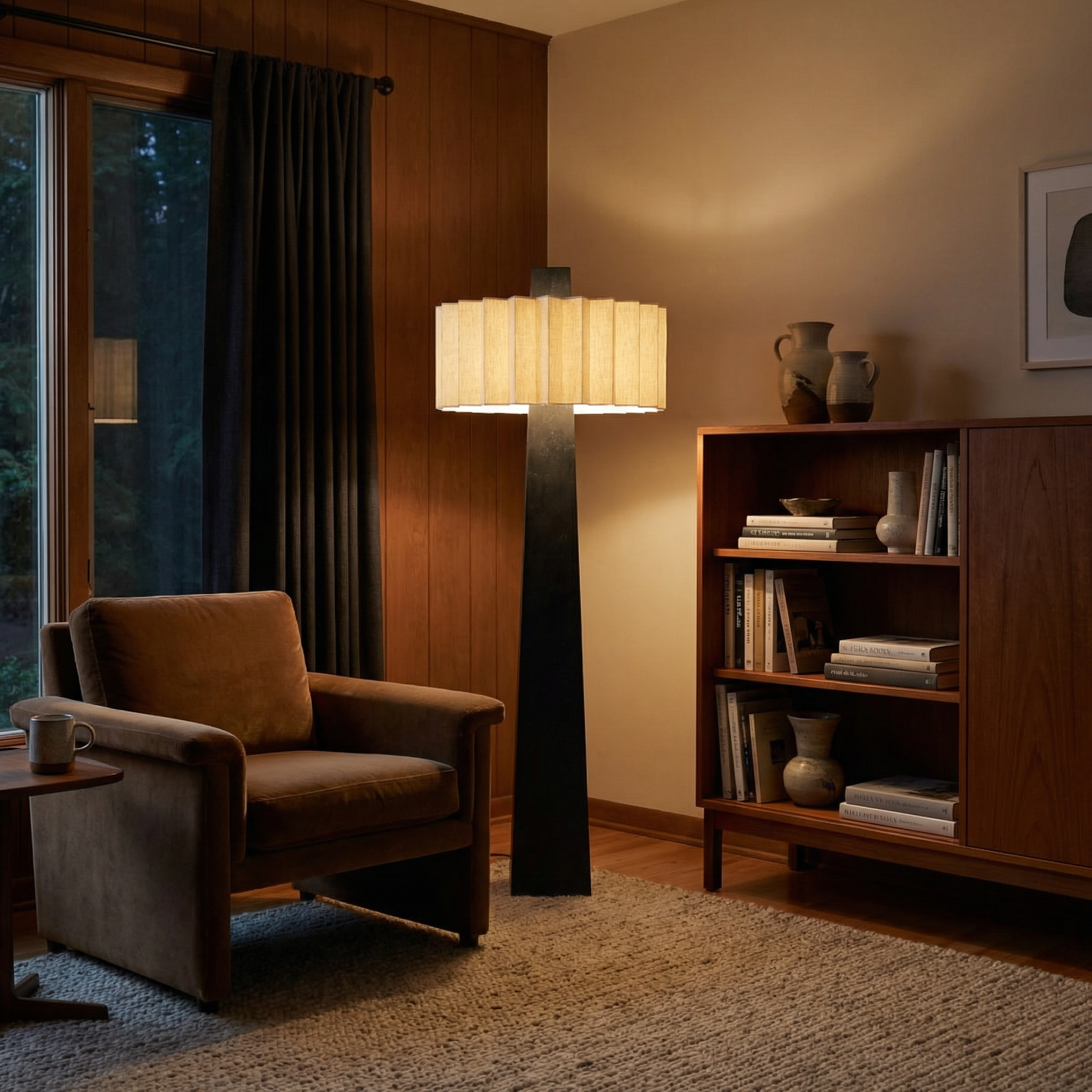 Scandinavische Tafellamp in Metaal – Noctura