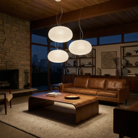 Suspension LED Intérieure Verre Opalin Atmosphère Apaisante – Cocon