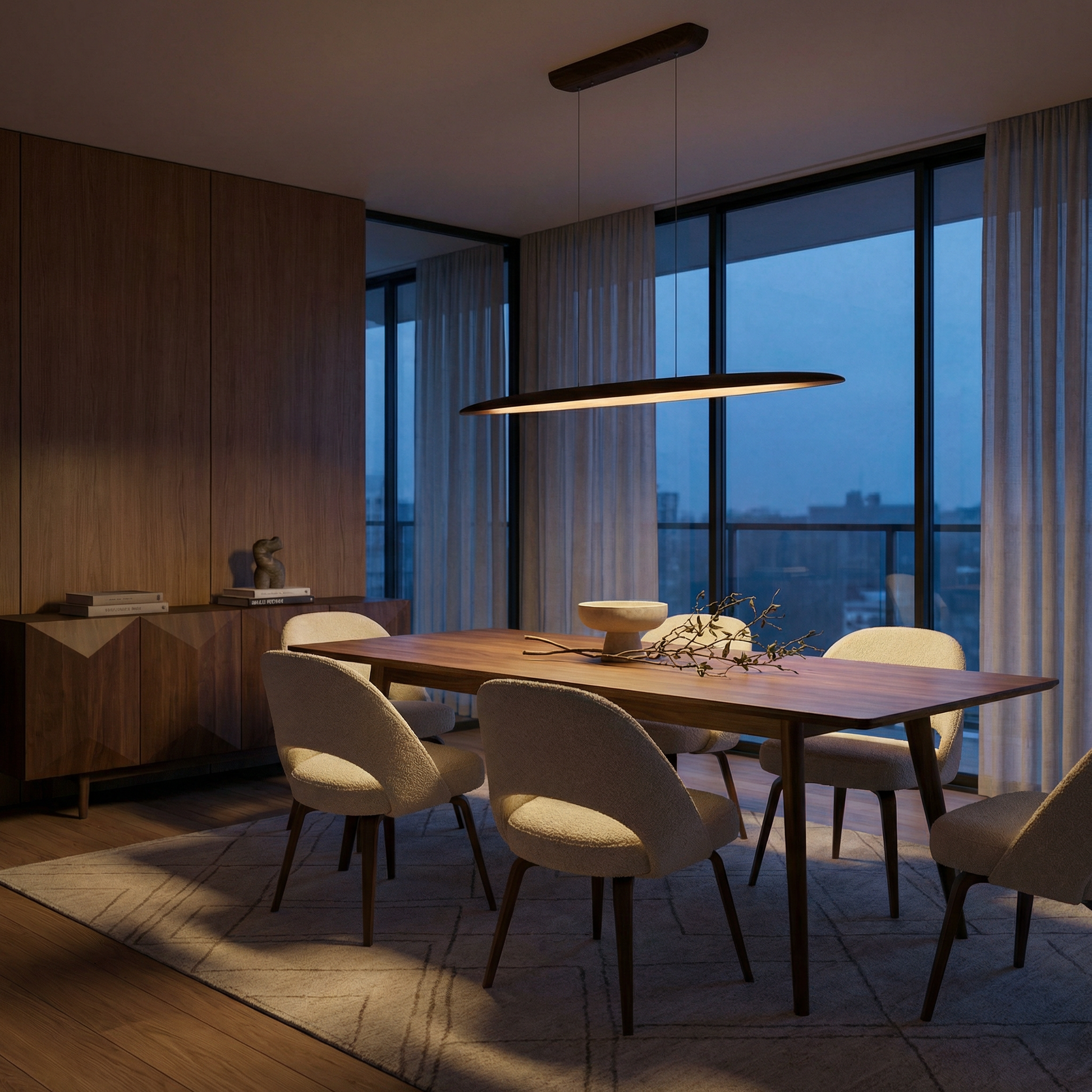 Suspension Maderise vue détail | Luxarmonie