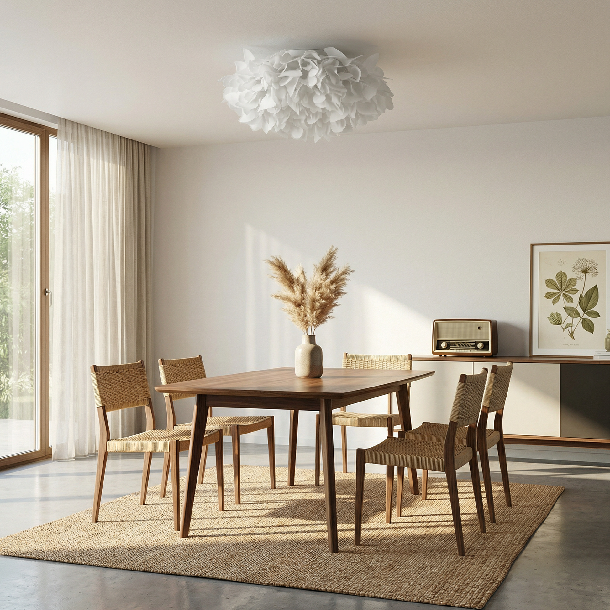 Plafonnier Floral vue ambiance | Luxarmonie