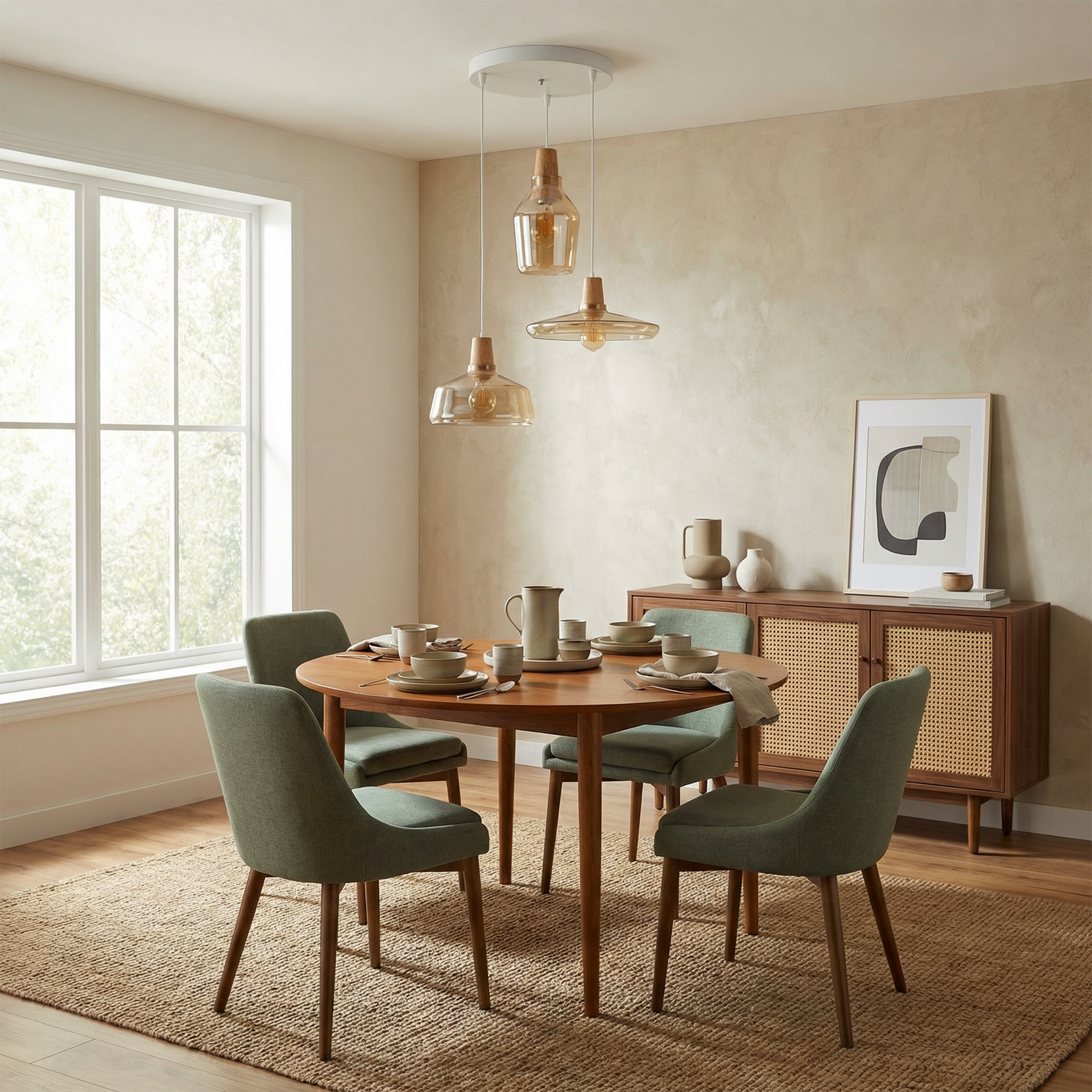 Suspension Élaria vue ambiance | Luxarmonie