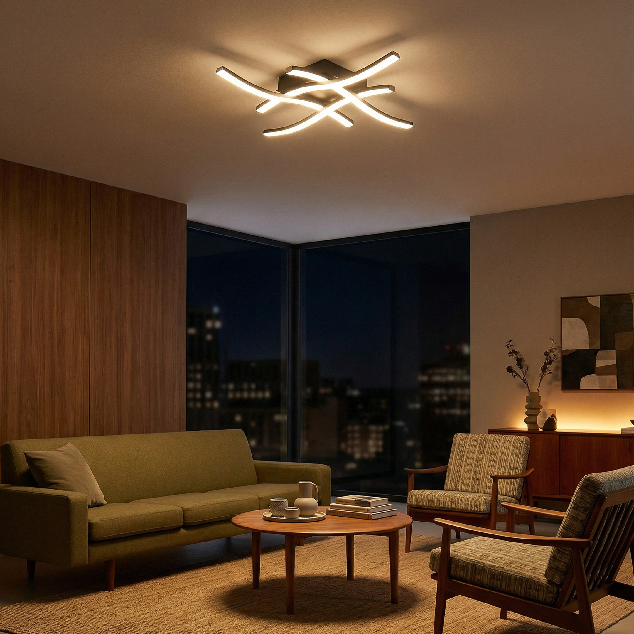 Plafonnier Zylo vue détail | Luxarmonie