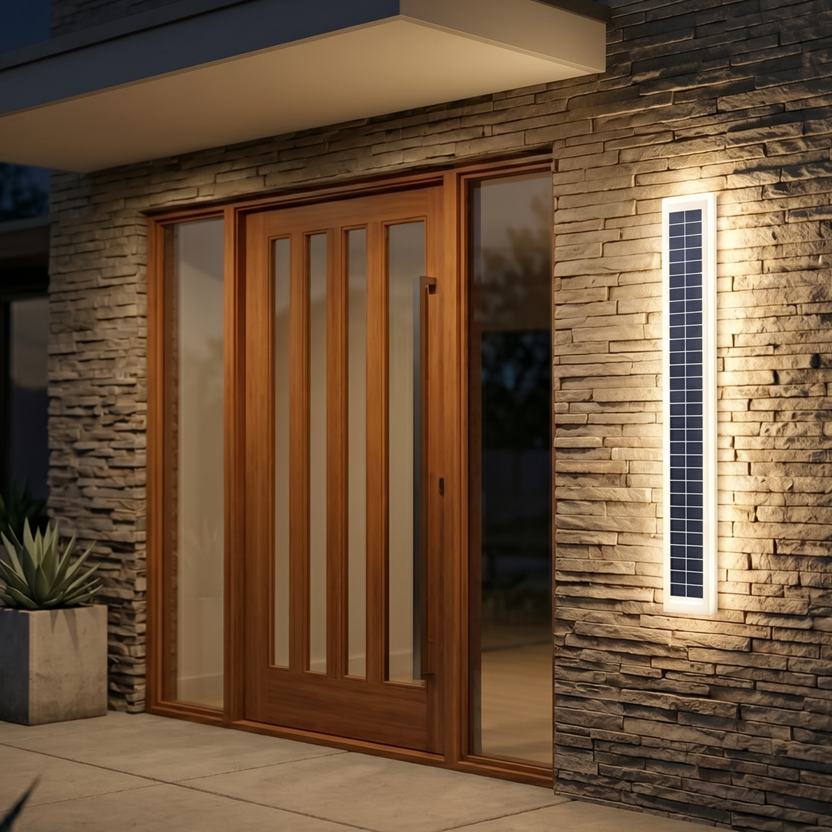 Applique murale LED solaire extérieure étanche – Célaris