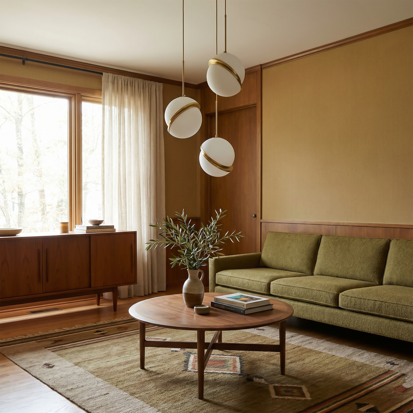 Suspension Cut Circle vue ambiance | Luxarmonie