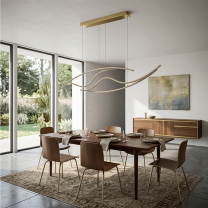 Lustre Ligne Pure pour Intérieur Harmonieux – Lysa