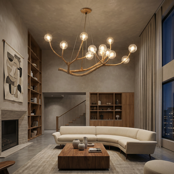 Haloa Chandelier Detail View | Luxarmonie