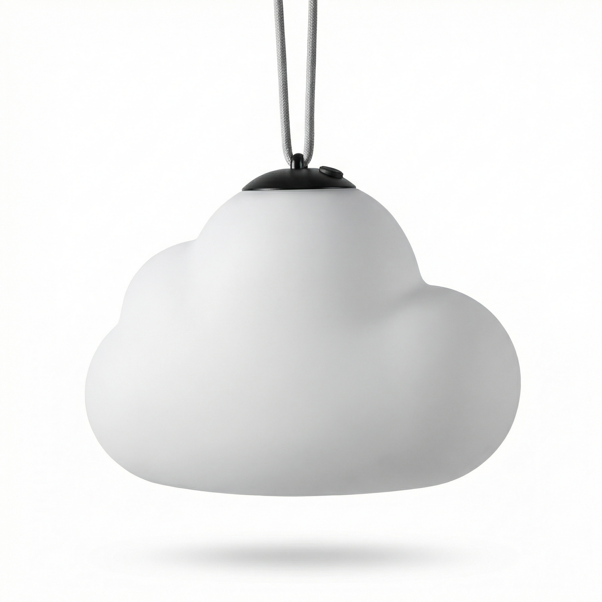 LED-hanglamp in metaal en acryl voor tuin – Metacryl