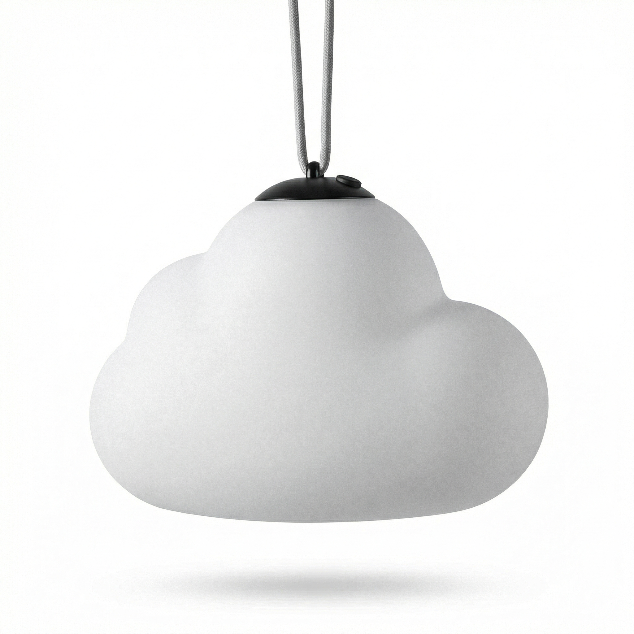LED-hanglamp in metaal en acryl voor tuin – Metacryl