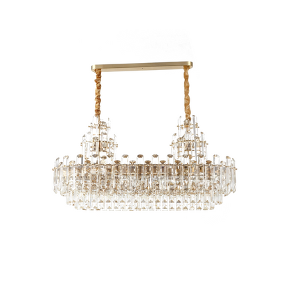 Modern Crystal Chandelier for Duplex – Estellione
