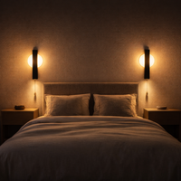 Applique murale moderne en métal pour chambre et salon – Miraluxi