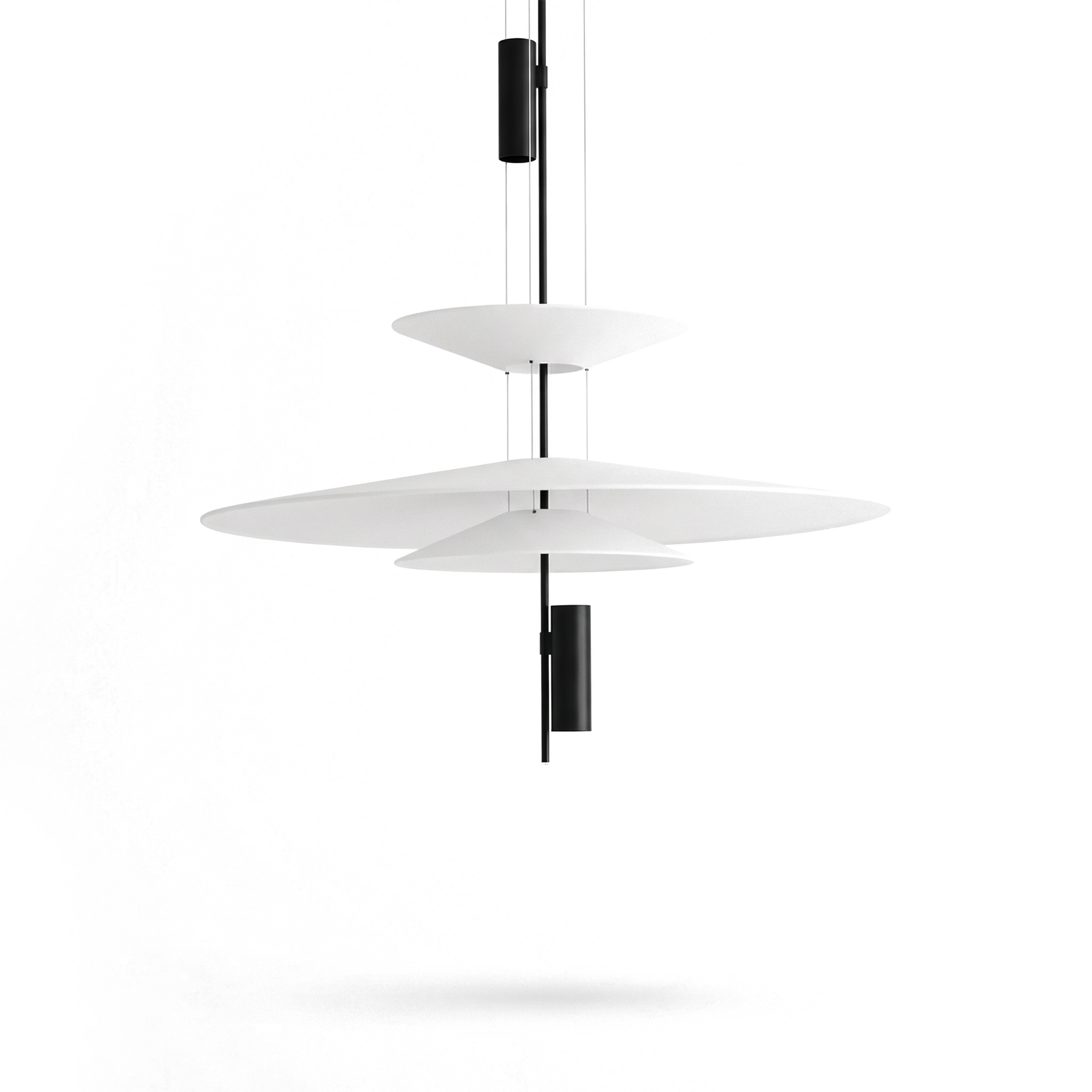 Hanglamp in acryl chique afwerking voor verfijnd interieur – Discs