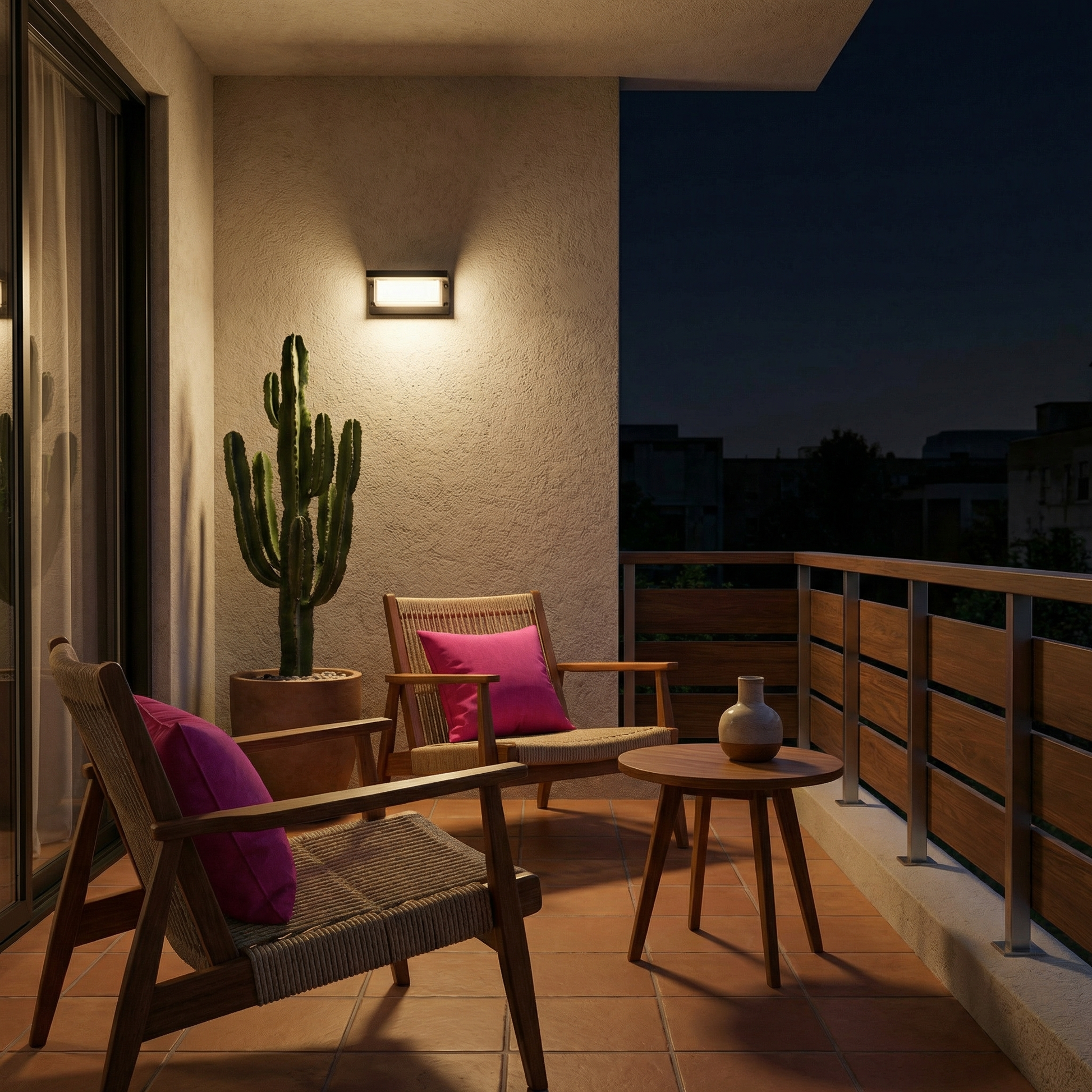Wandapplicatie nordic RGB WiFi voor tuin – Thoralys