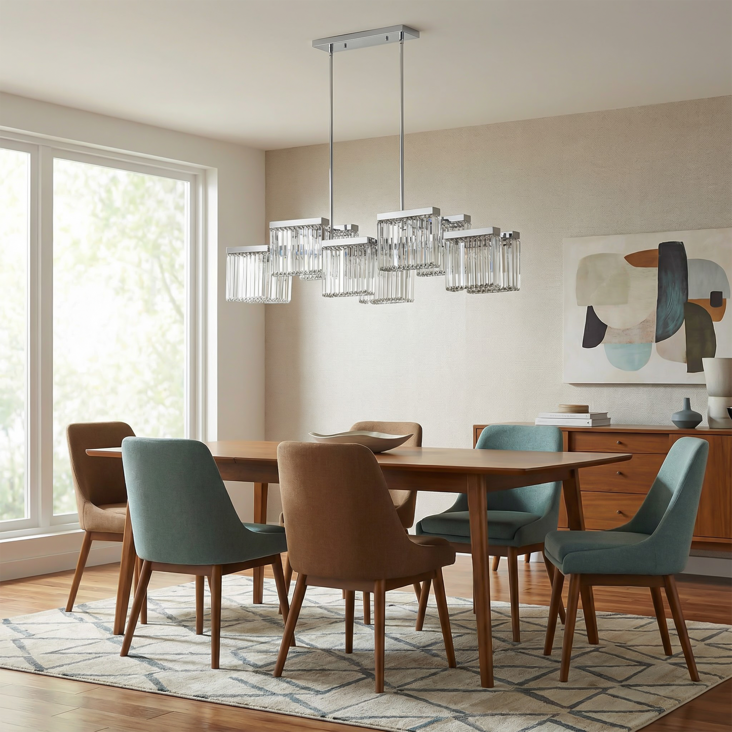 Suspension Crystarène vue ambiance | Luxarmonie