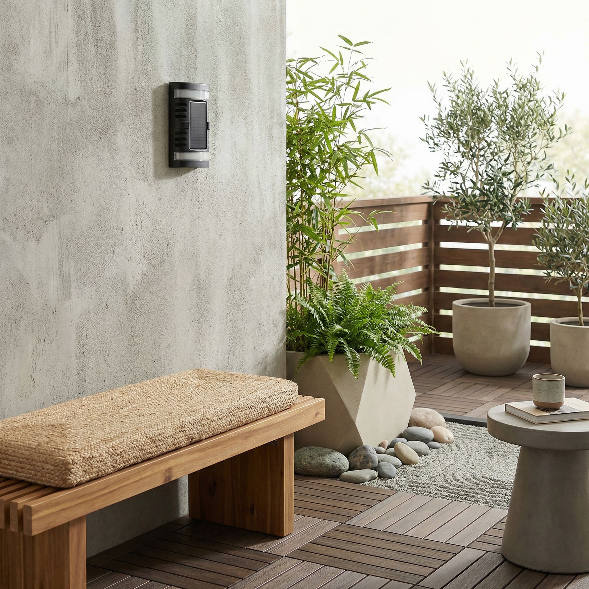 Noctarion Outdoor Fixture Ambient View | Luxarmonie