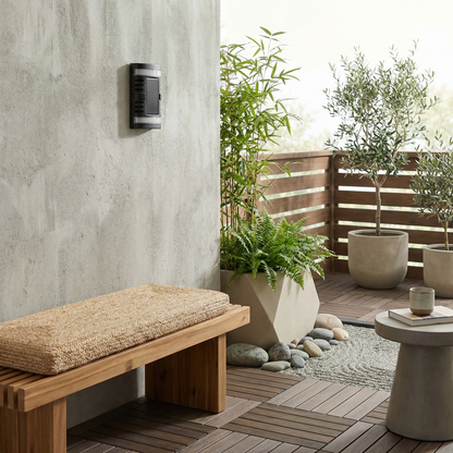 Noctarion Outdoor Fixture Ambient View | Luxarmonie