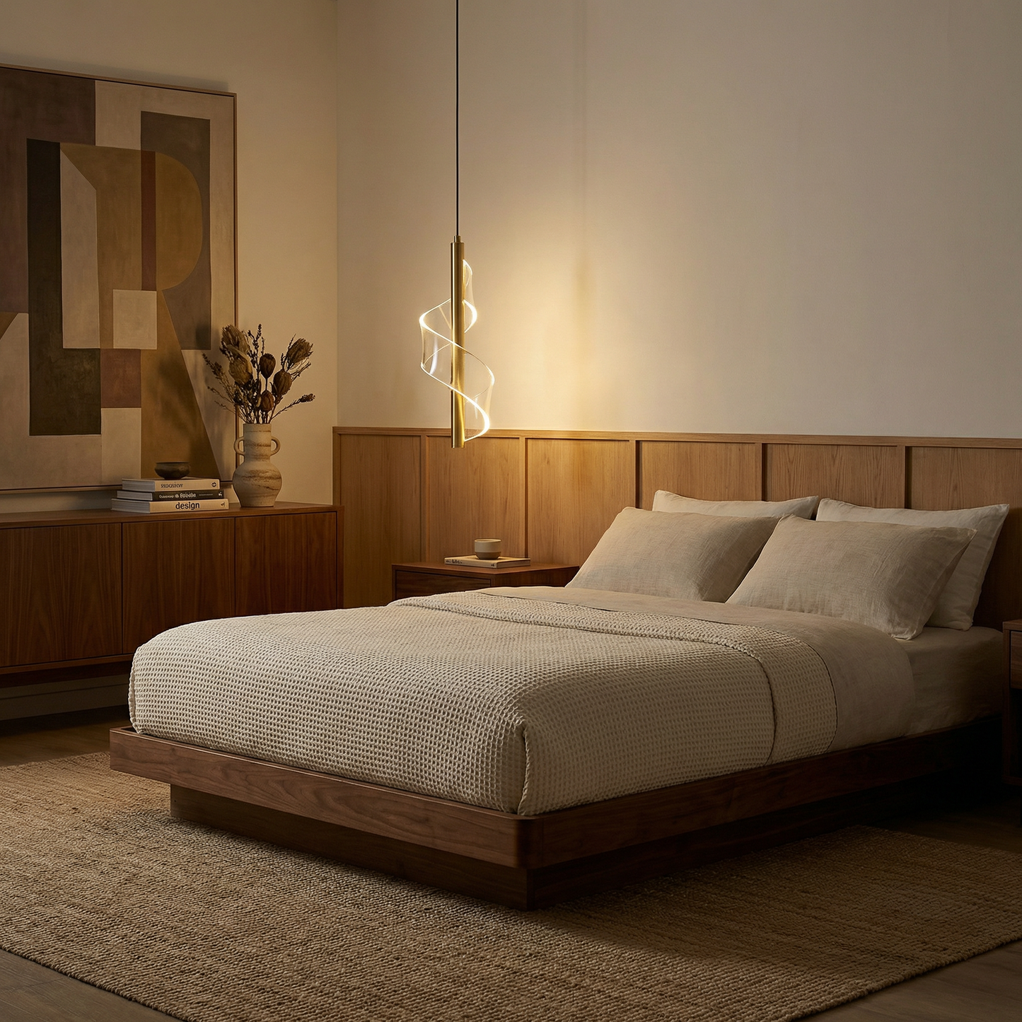 Suspension Éclipse Noire vue détail | Luxarmonie