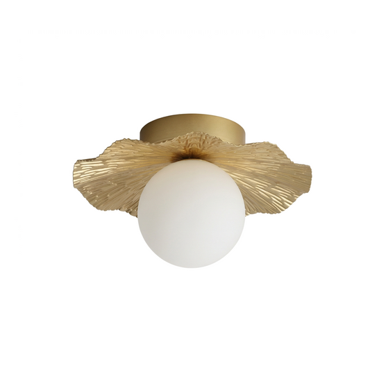 Elegant Gold Ceiling Light Warm Glow – Élégo