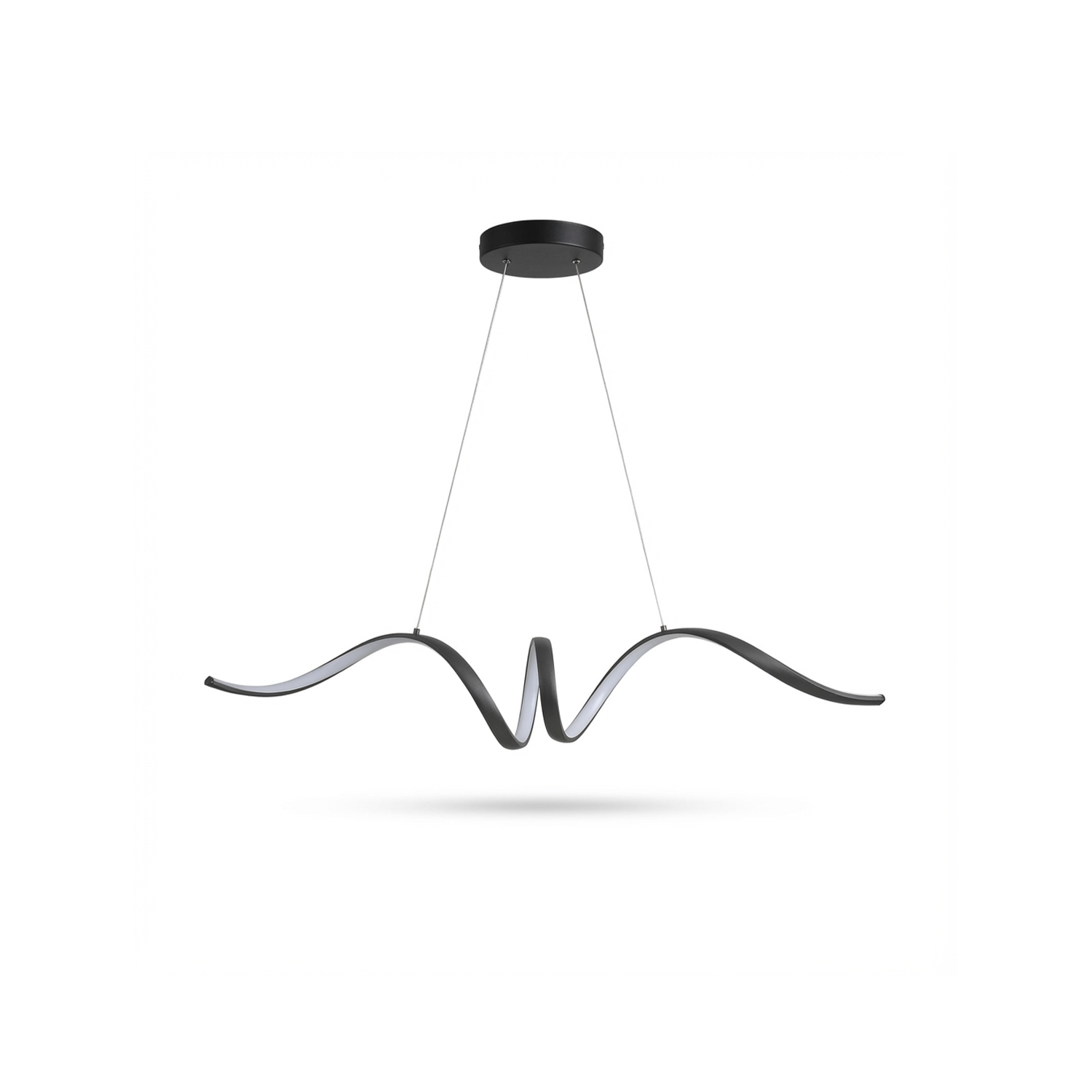 Plafonnier LED Chaleureux Formes Fluides Modernes – Minoa