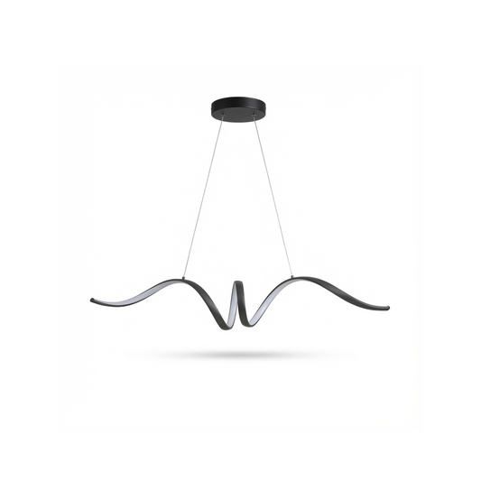 Plafonnier LED Chaleureux Formes Fluides Modernes – Minoa