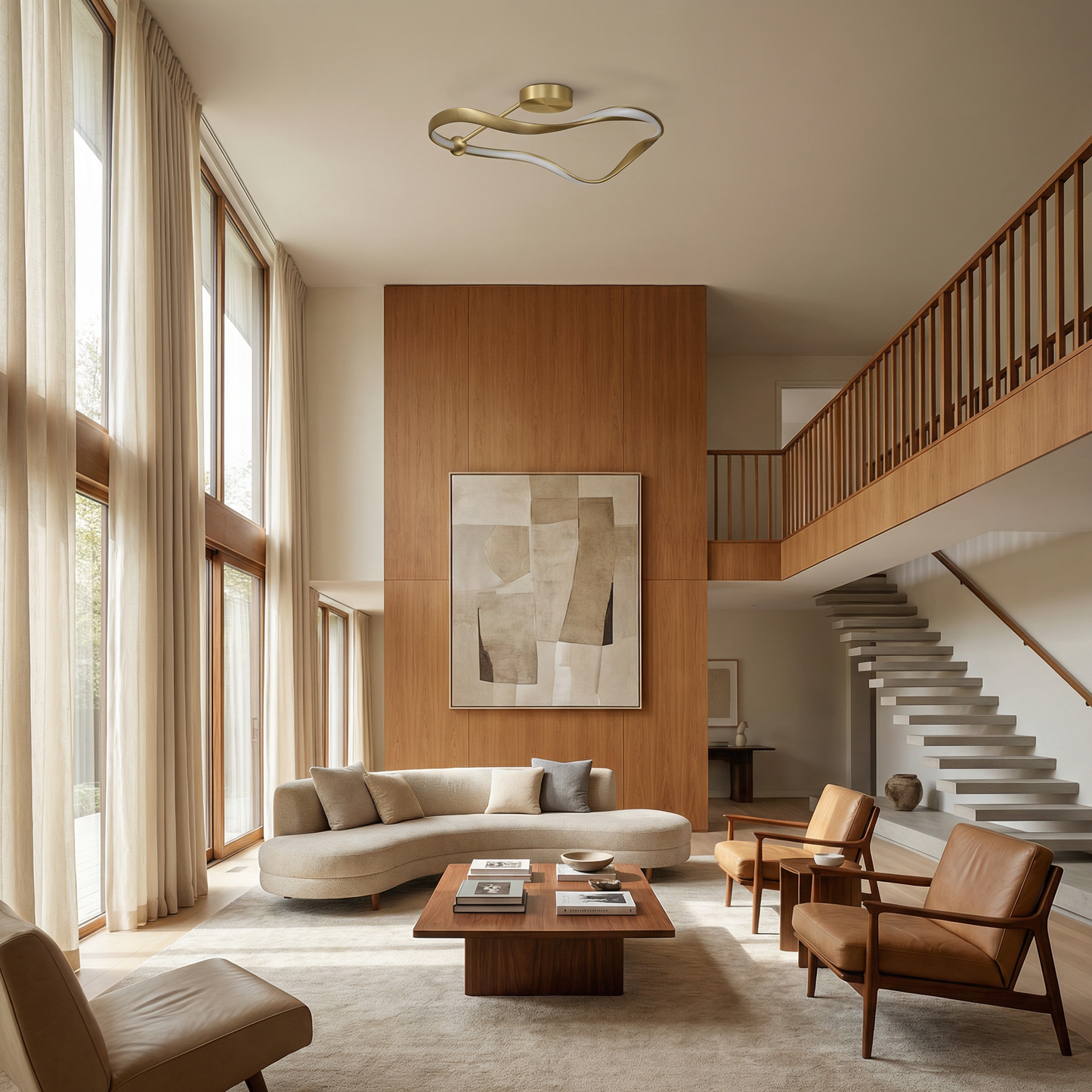 Lustre Test vue ambiance | Luxarmonie