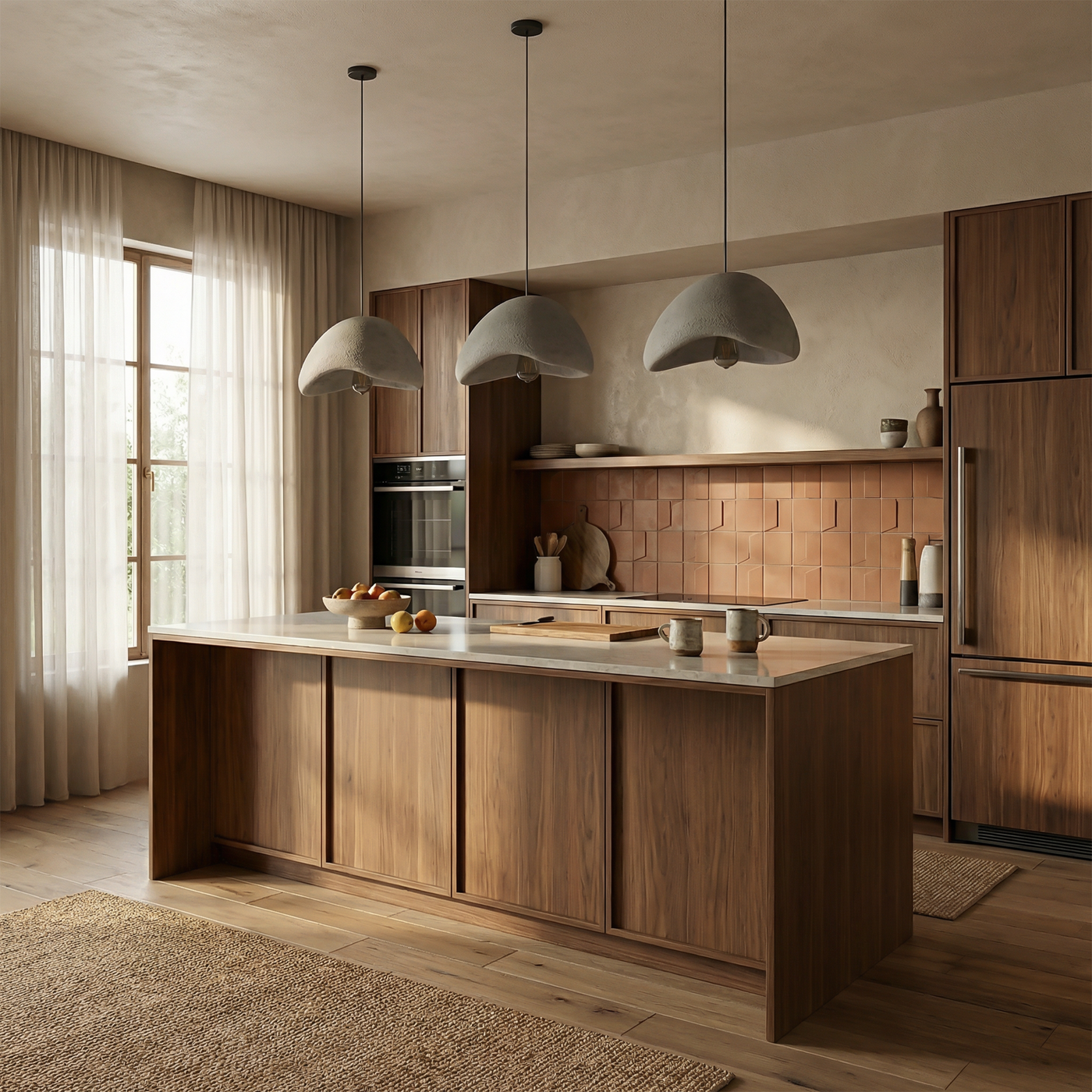 Suspension Design Blanc Nordique pour Ambiance Apaisante – Pura