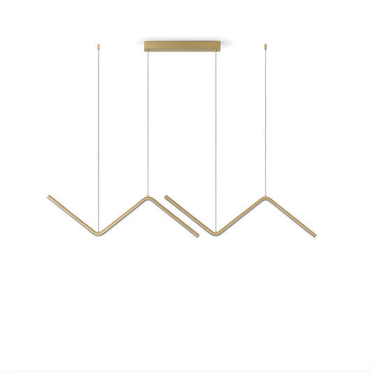 Aluminium LED-hanglamp dimbaar – Khira