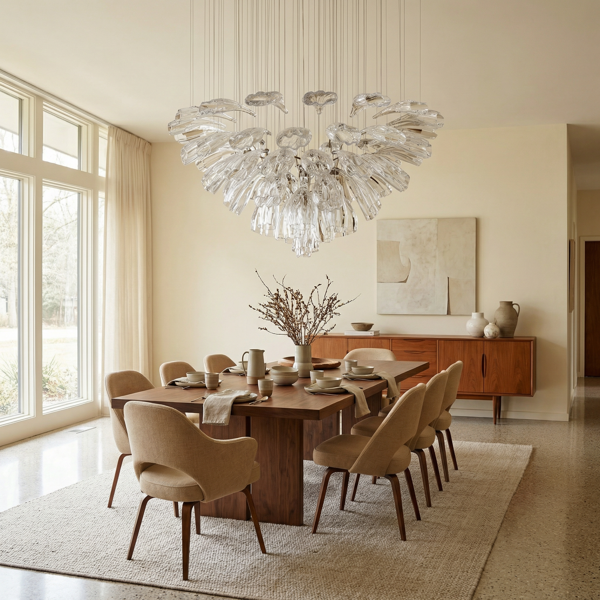 Lustre Mirellia vue ambiance | Luxarmonie