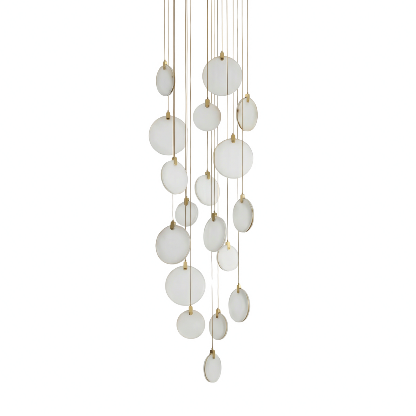 Suspension LED moderne en acrylique pour salon – Thaliona
