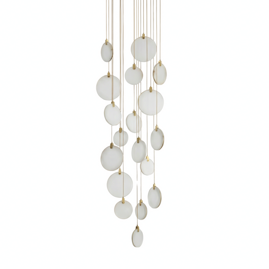 Moderne LED Hanglamp in Acryl voor Woonkamer – Thaliona