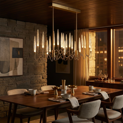 Sculptural Chandelier Chandelier Inspiration Delicate Brilliance – Plume