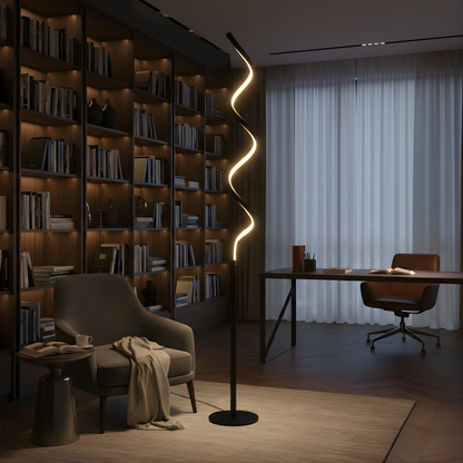 Retro Staande Lamp Elegant Geboend Ijzer – Bellatrix