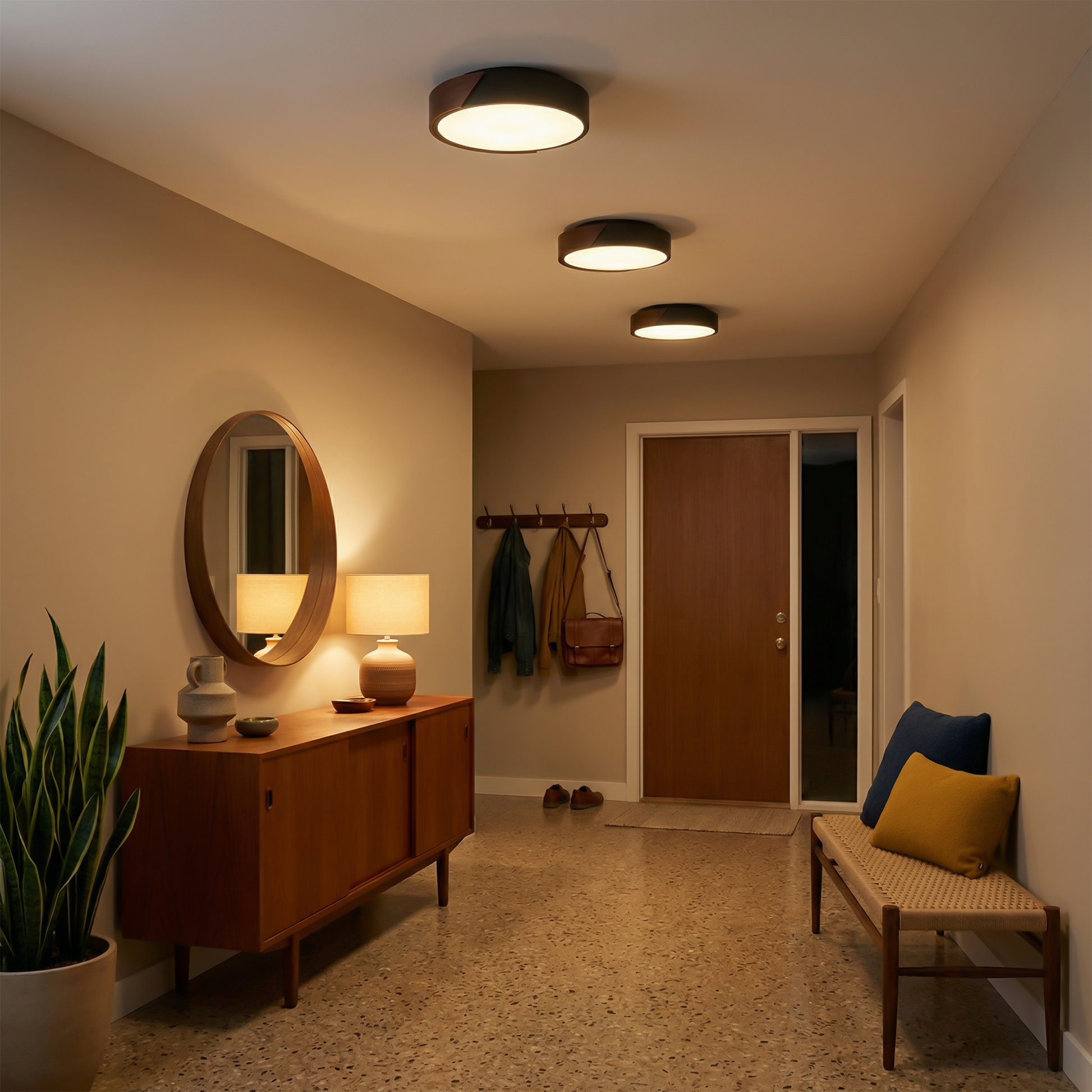 Plafonnier Noirceur vue détail | Luxarmonie