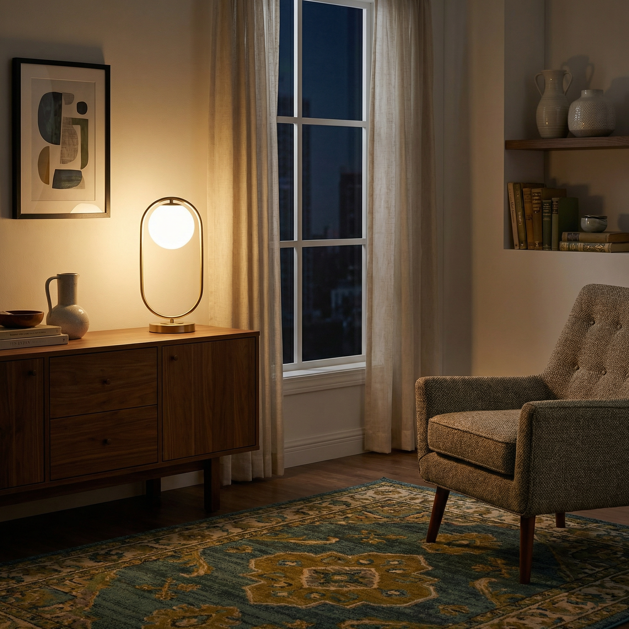 Lampe à poser Rayelle vue détail | Luxarmonie