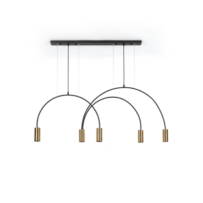 Plafonnier Contemporain Courbes Modernes et Installation Simple – Zeno
