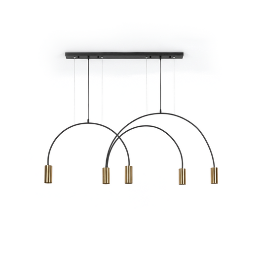 Plafonnier Contemporain Courbes Modernes et Installation Simple – Zeno