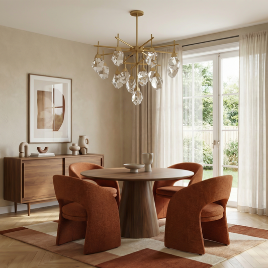 Suspension Élégante Forme Anneau Finition Luxueuse – Orbis