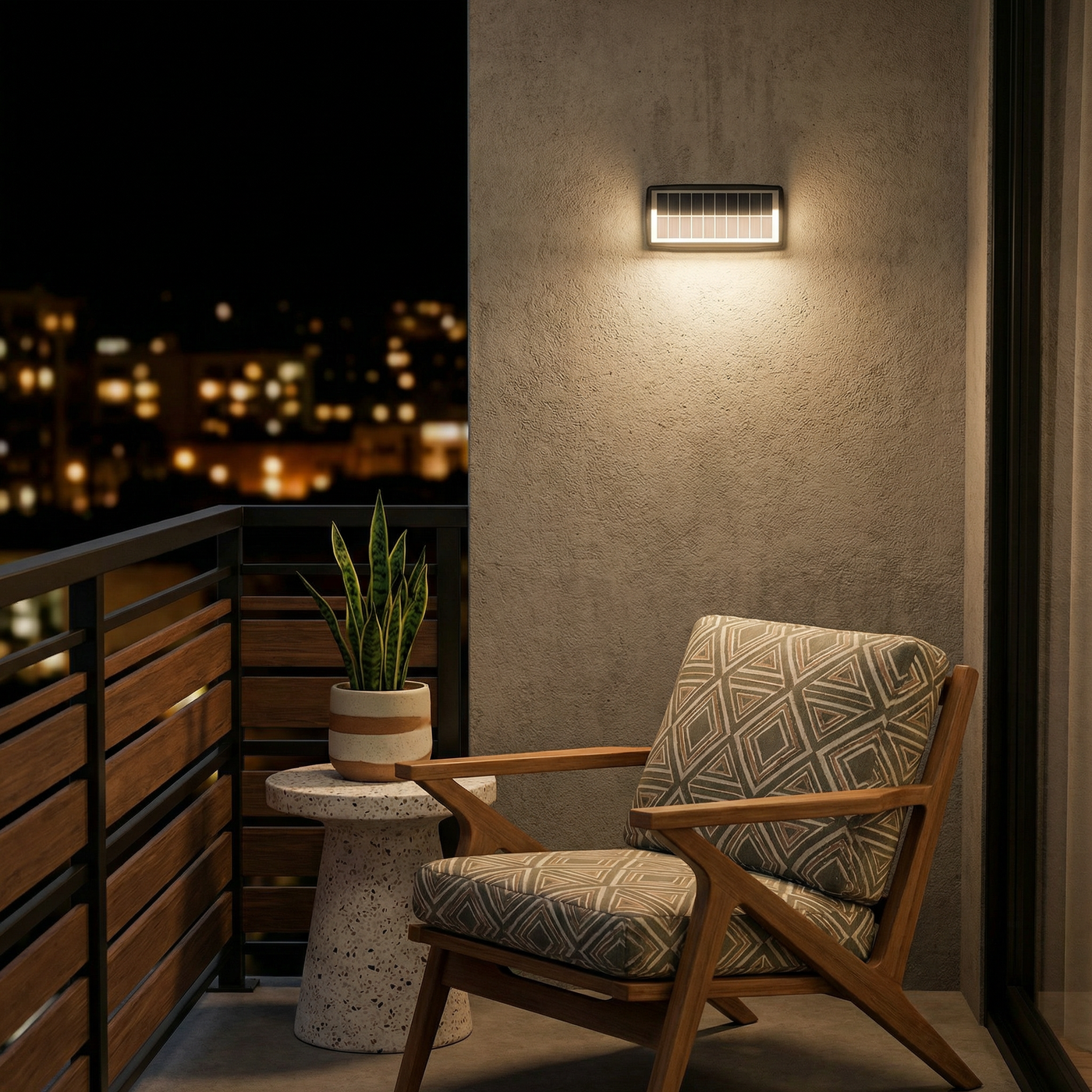 Applique Murale Solaire LED Éclairage Double Faisceau Extérieur – Solarix