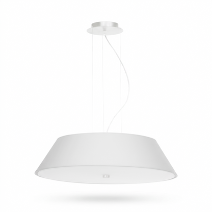 Lustre minimaliste blanc salon – modèle Arvandia