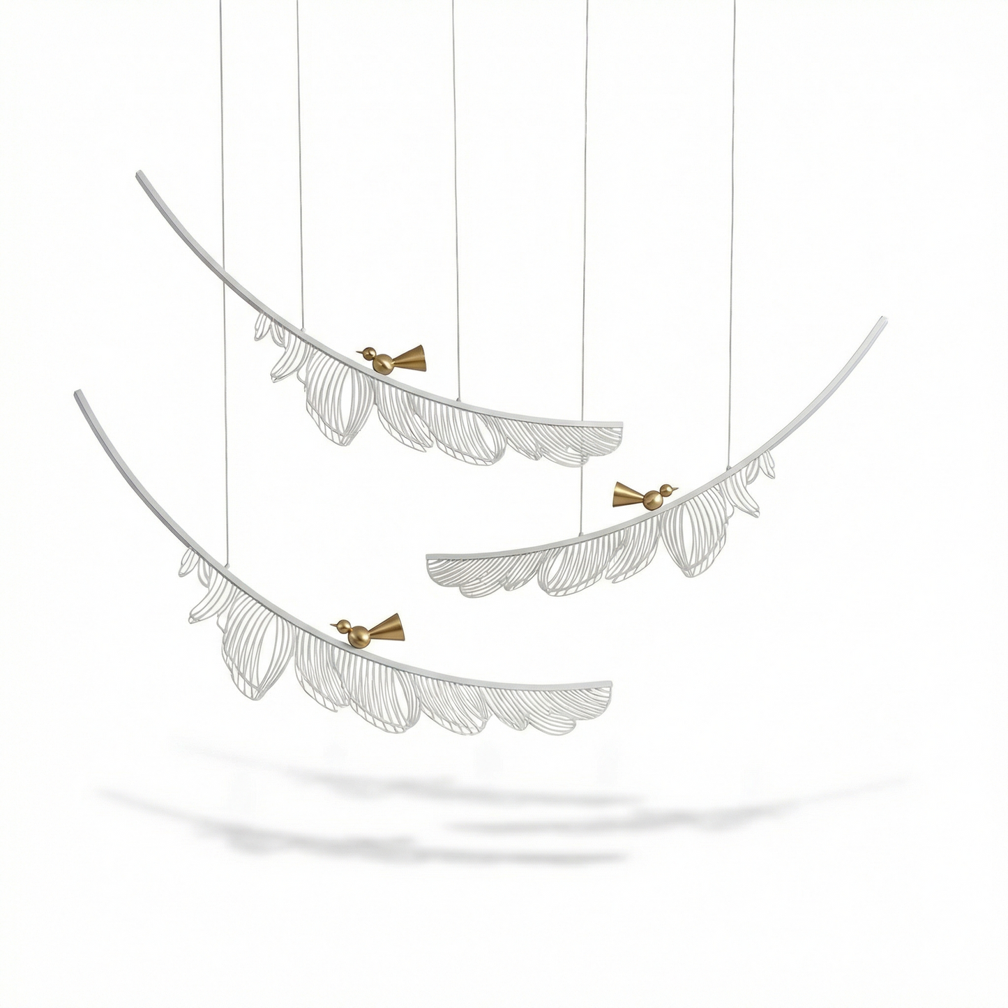 Modern metalen hanglamp voor eetkamer – Arionel