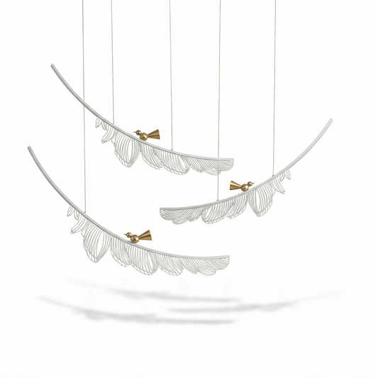 Suspension moderne en métal pour salle à manger – Arionel