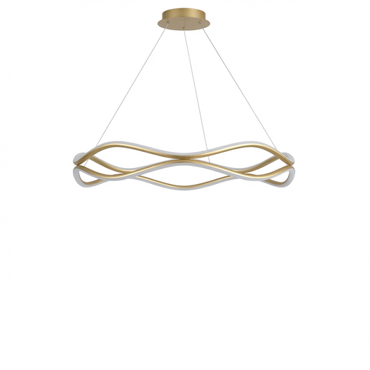 Suspension Aluminium LED Dimmable Design Moderne – Roumeas