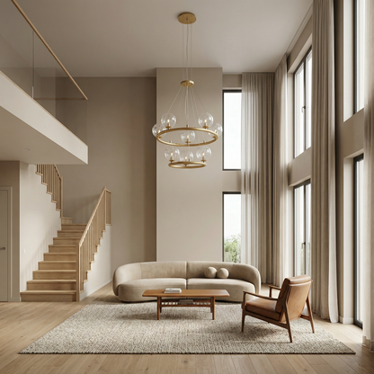 Chandelier Luzia ambient view | Luxarmonie