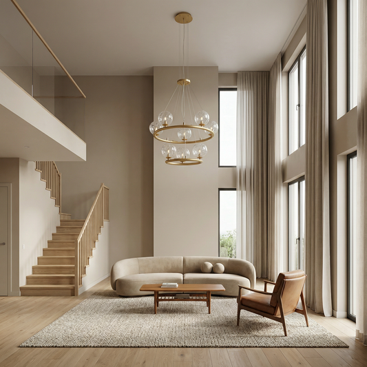 lustre Luzia vue ambiance | Luxarmonie