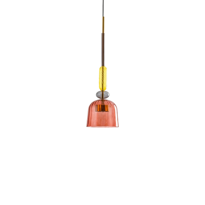 Geometrische gekleurde hanglamp in Scandinavische stijl – Yura