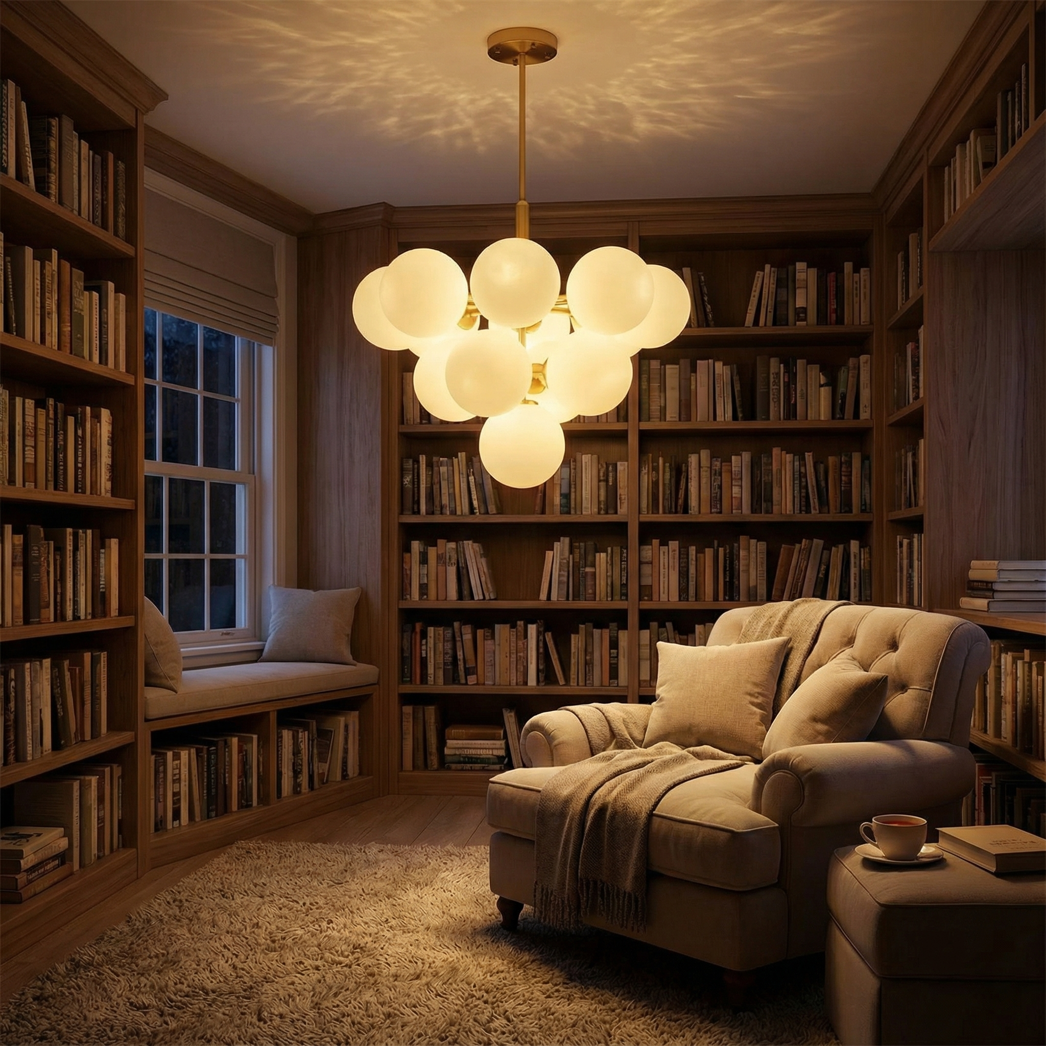 Suspension Silvoria vue détail | Luxarmonie