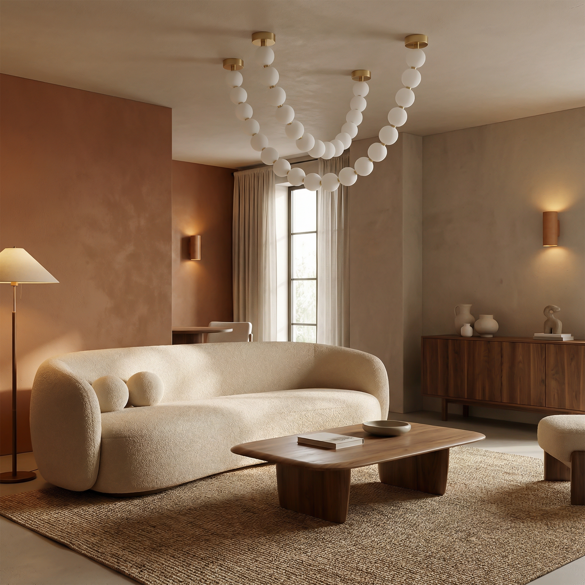 Suspension Crysélite vue ambiance | Luxarmonie