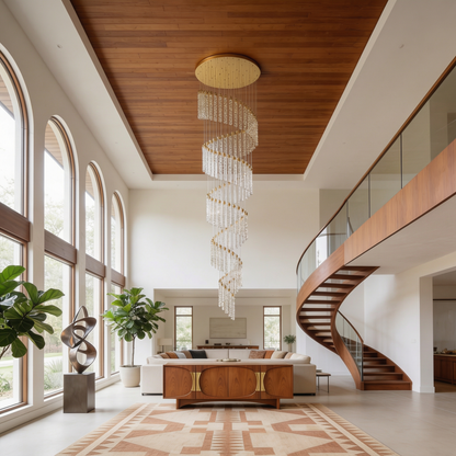 Celestarion Chandelier ambiance view | Luxarmonie