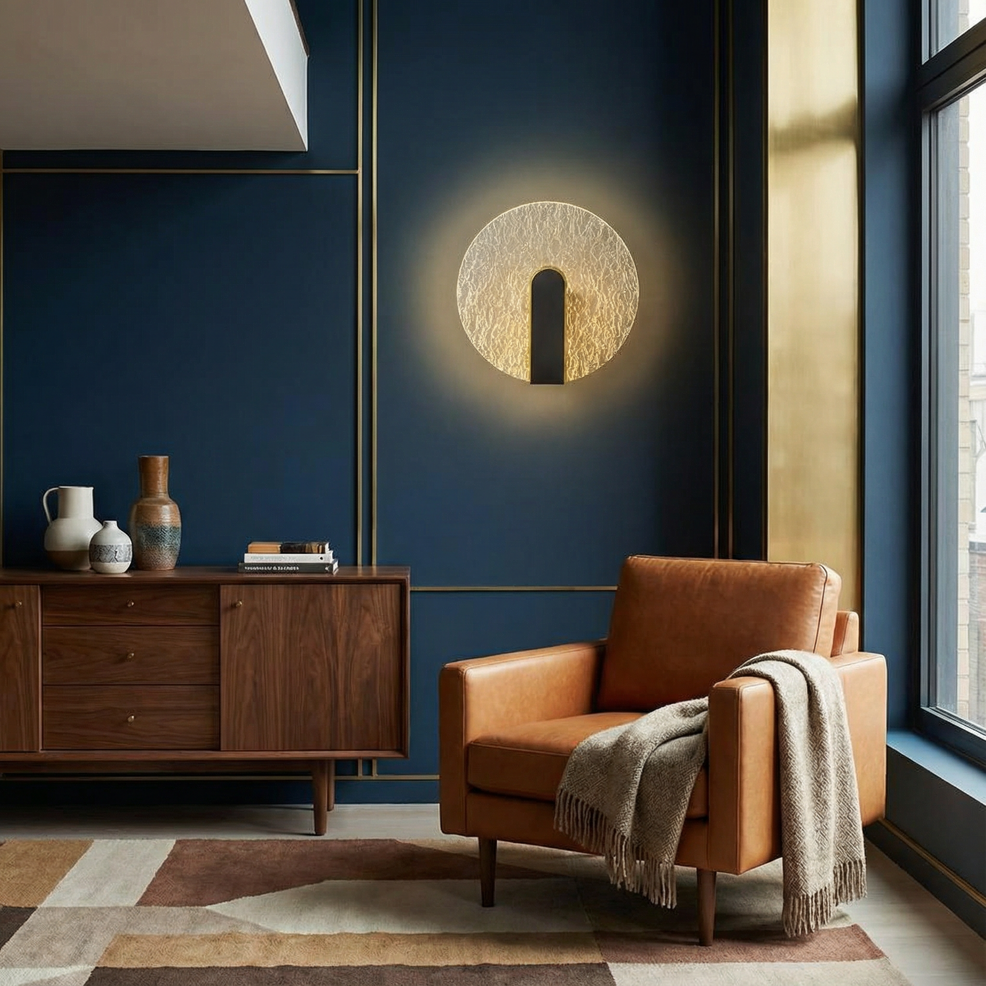 Applique murale Halo vue détail | Luxarmonie